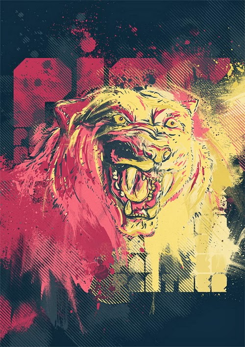 A Furious Pink Panther Poster A Furious Pink Panther Poster