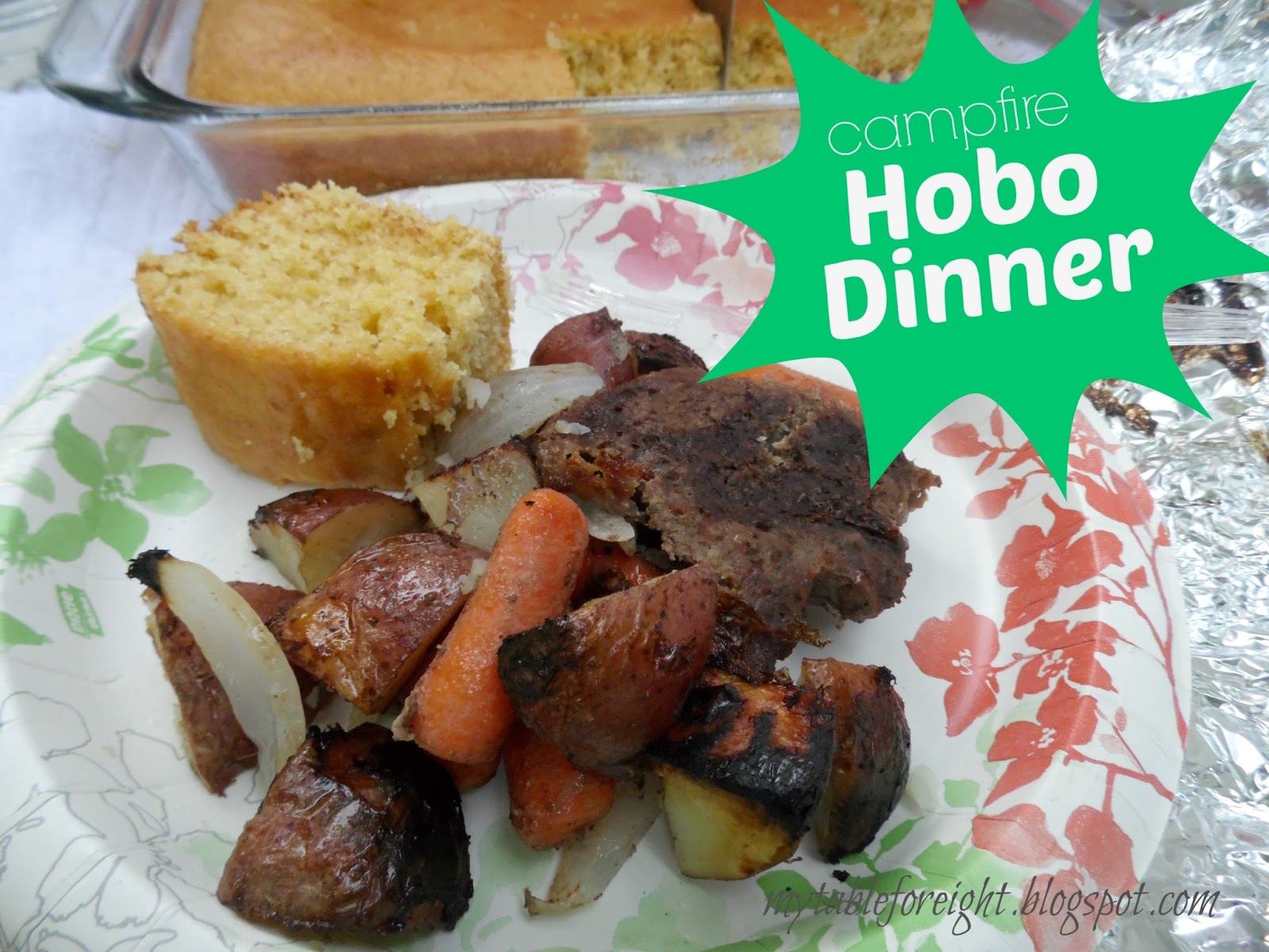 My Table For Eight {by Jen} Campfire Hobo Dinner