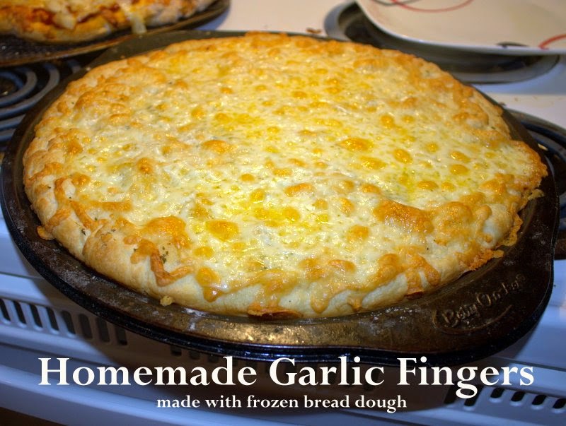 Recipe Rebels HOMEMADE FROZEN BREAD DOUGH GARLIC FINGERS