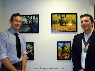 Exhibition Launch: Tom Heenan and Councillor Gavin Chambers