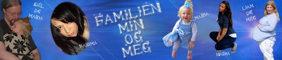 Meg og familien min!