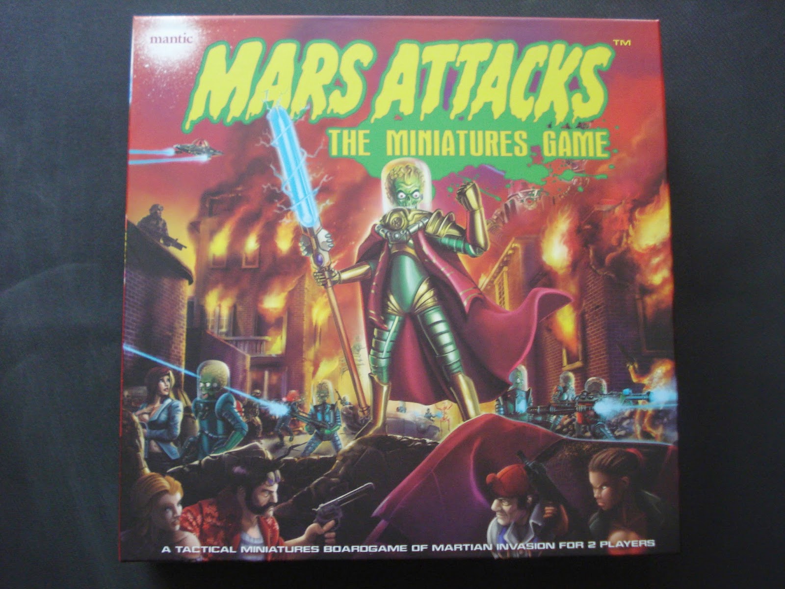 Unboxing Mars Attacks Miniatures Game Part 1 Wargaming Hub