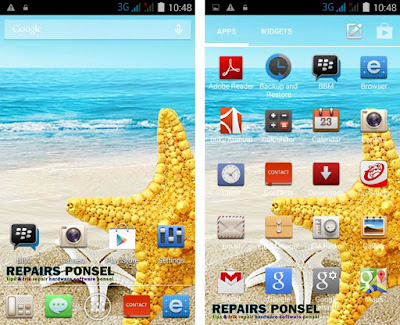 Cara Screenshot Menu Home Advan S4A Cara Screenshot Menu Home Advan S4A