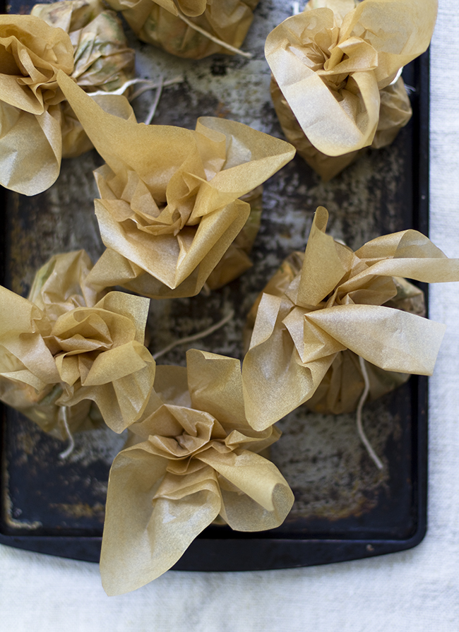 Yummy Supper OTTOLENGHI MUSHROOM PARCELS