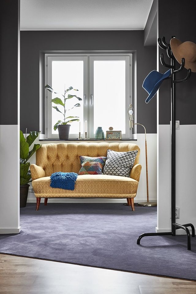 Casinha colorida: Tendência 2016: salas de estar vintage e coloridas