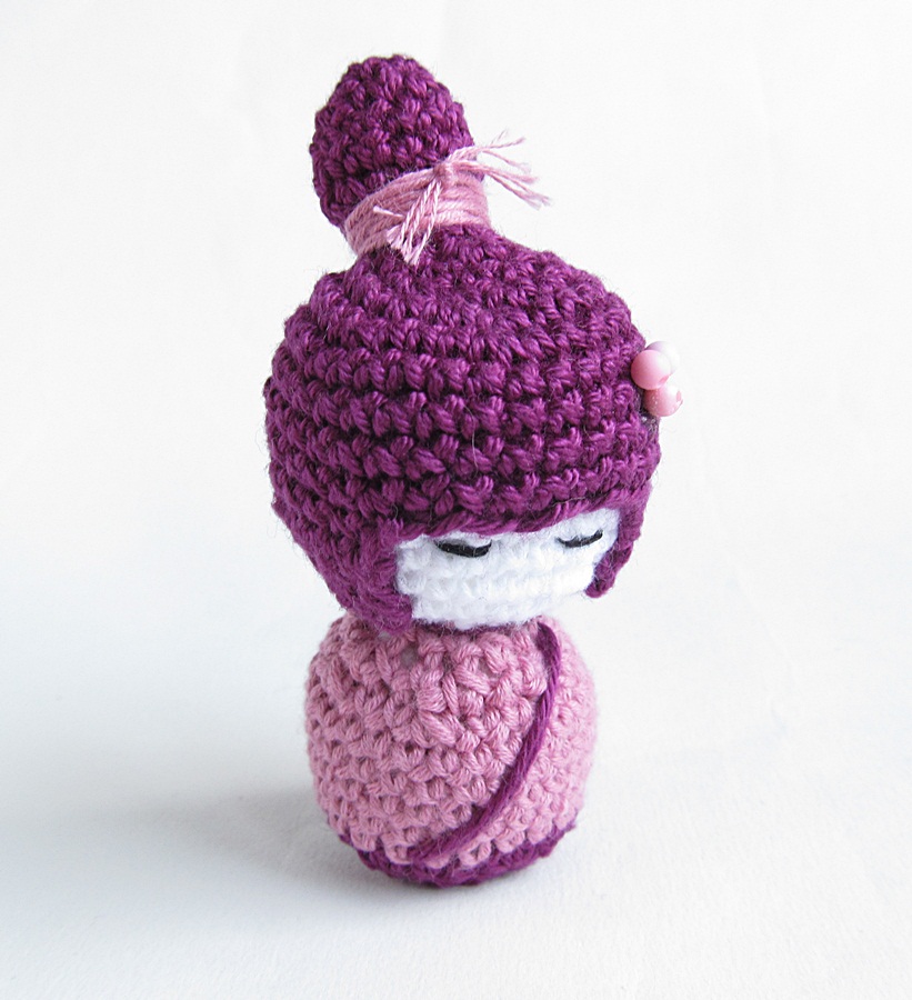 {Amigurumi Kokeshi Doll Pattern} - Little Things Blogged