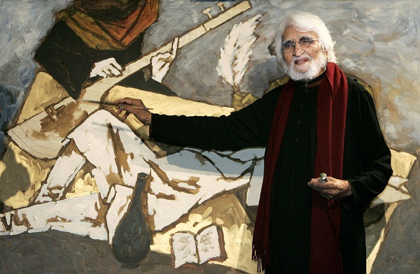 M.F. Husain Pelukis India Sejajar Dengan Picasso,Google Doodle Merayakan Ultahnya Ke 100 M.F. Husain Pelukis India Sejajar Dengan Picasso,Google Doodle Merayakan Ultahnya Ke 100