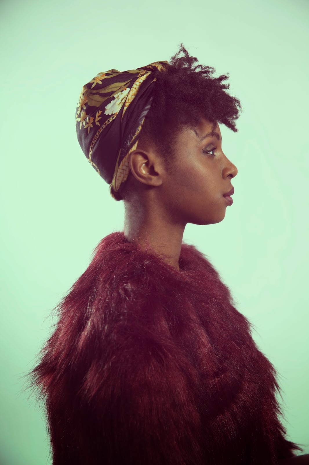 Faux Fur Nappy Hair Head Enough