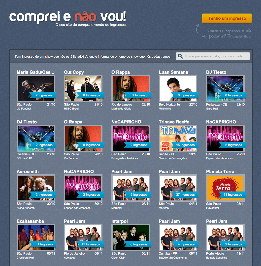 PopCult de Bolso: Site: Comprei e não vou mais