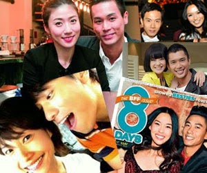 Singapore Celebrity Couples:Kate Pang, Andie and more