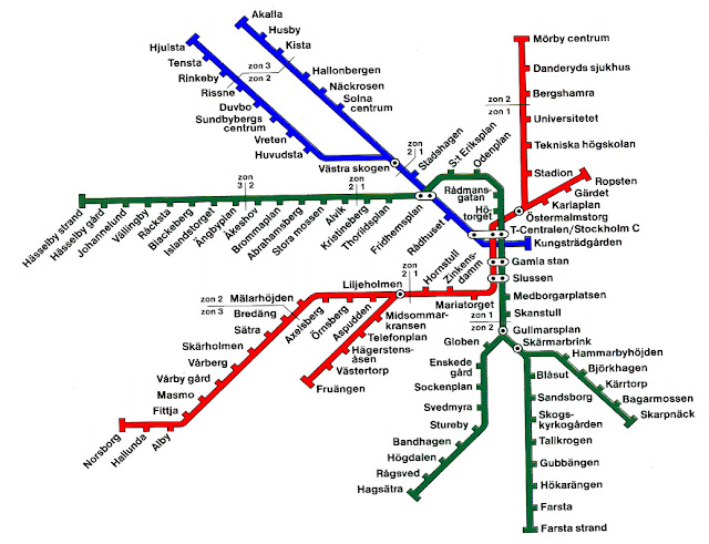 Plano de Metro de Estocolmo