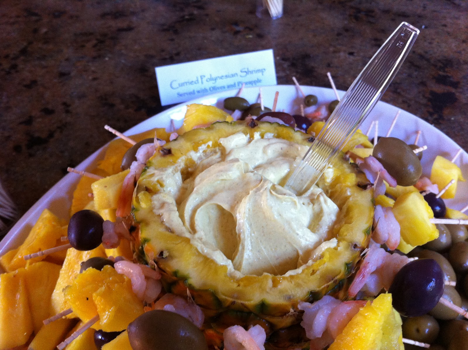 The Pampered Jes Polynesian Curried Shrimp Dip