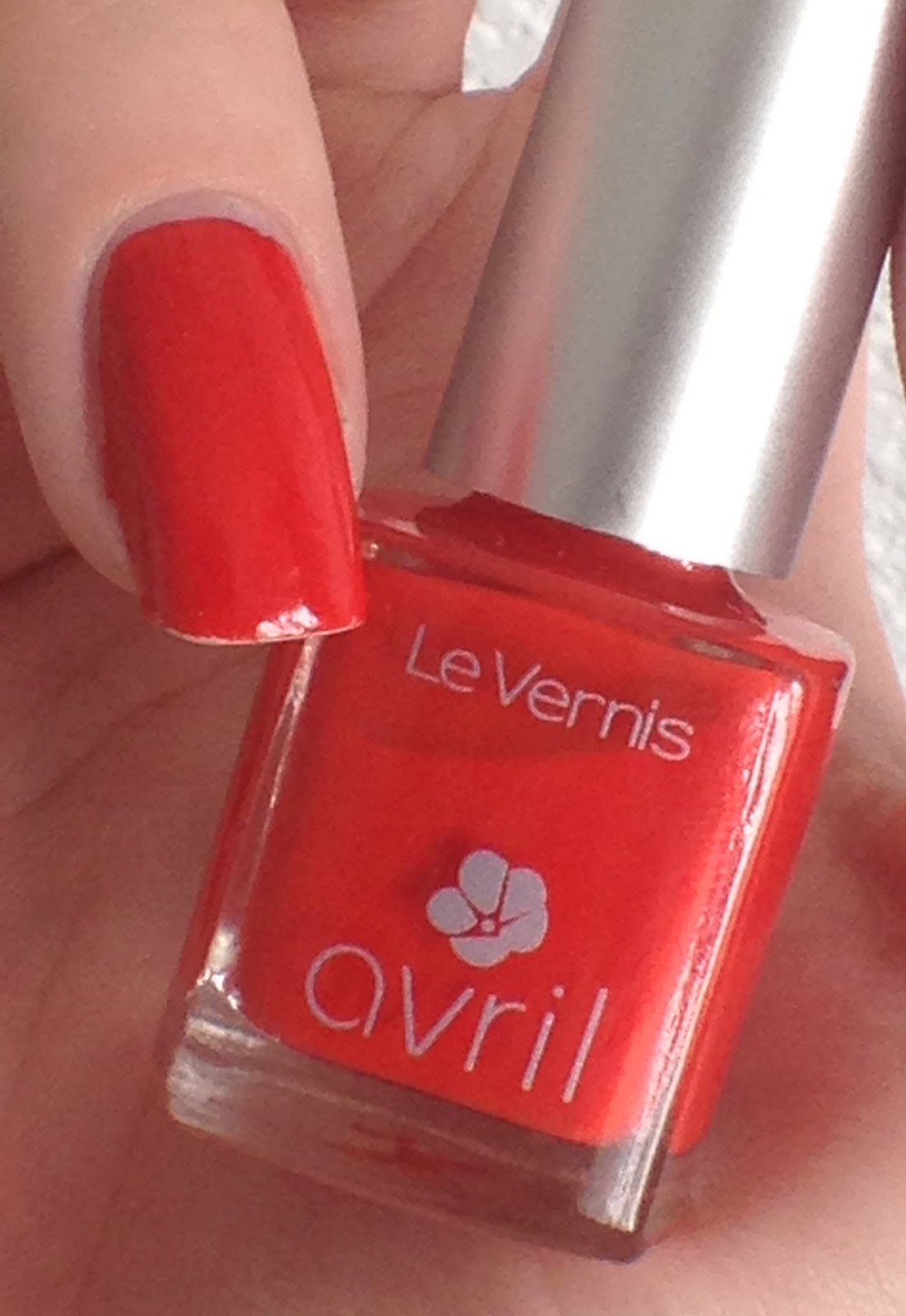vernis avril coquelicot vernis avril coquelicot