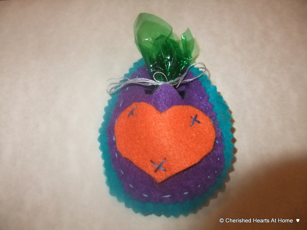 Cherished Hearts At Home Felt Pocket Eggs Tutorial