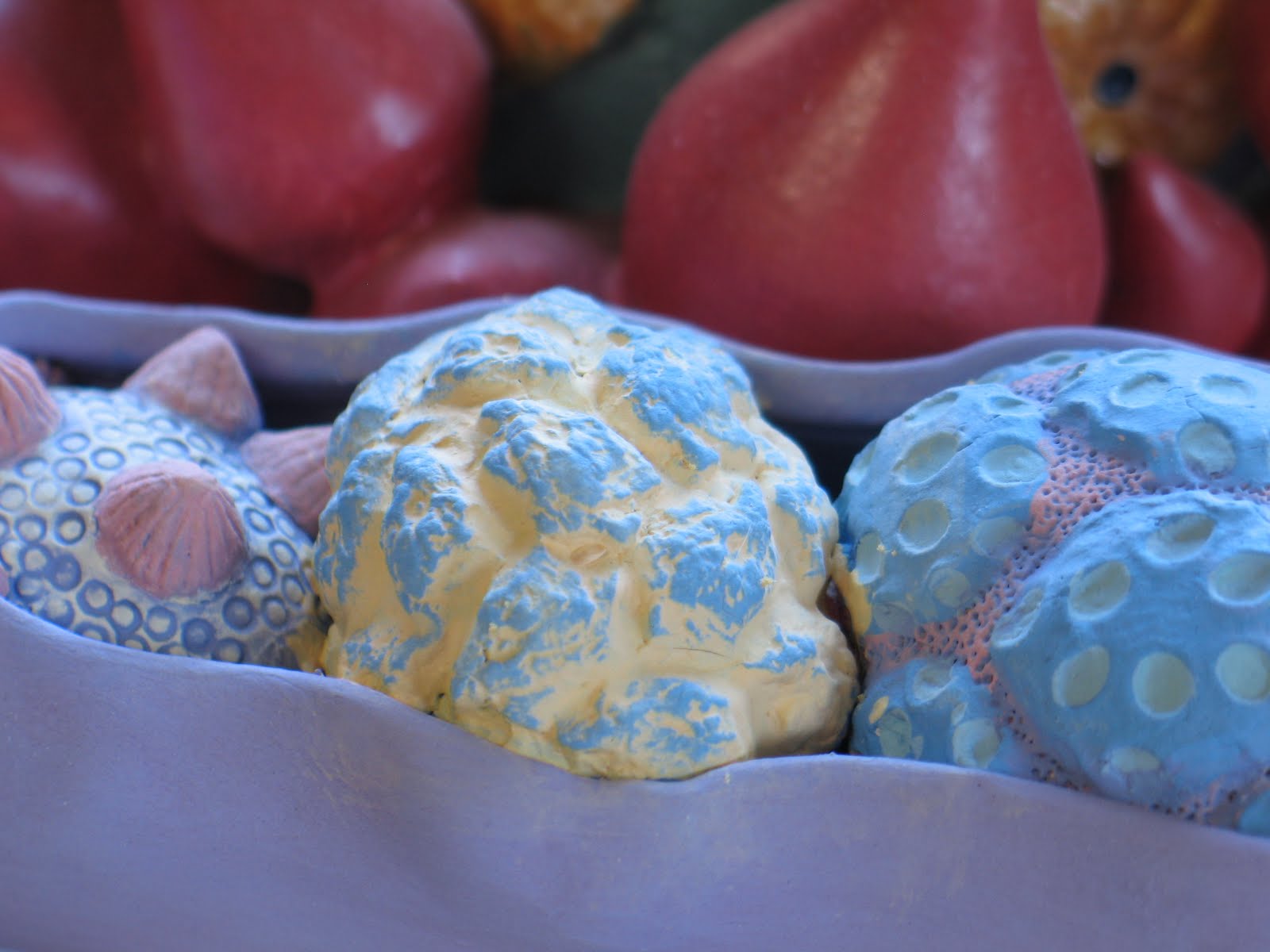 Rachel Dorn Ceramic Sculpture Layering Underglaze