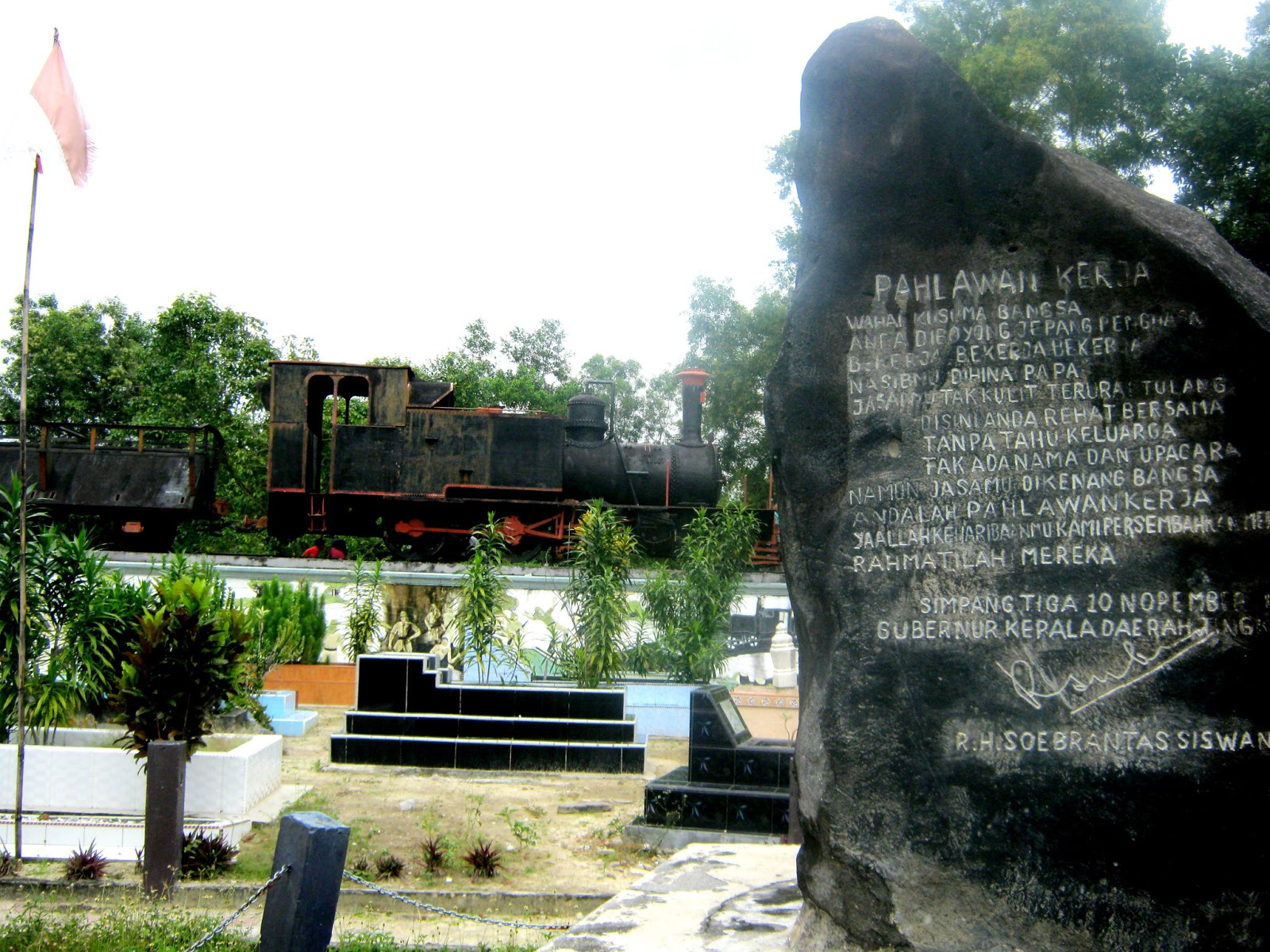 Mampir di Taman Tugu Pahlawan Kerja Pekanbaru | Keliling Riau