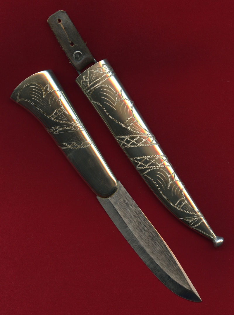 The Blade Blog Swedish Nickel Silver Knife Unknown Maker