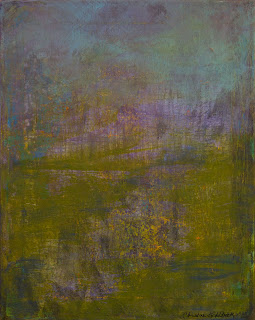 On the Pond, contemporary abstract by Christine Goldbeck On the Pond, contemporary abstract by Christine Goldbeck