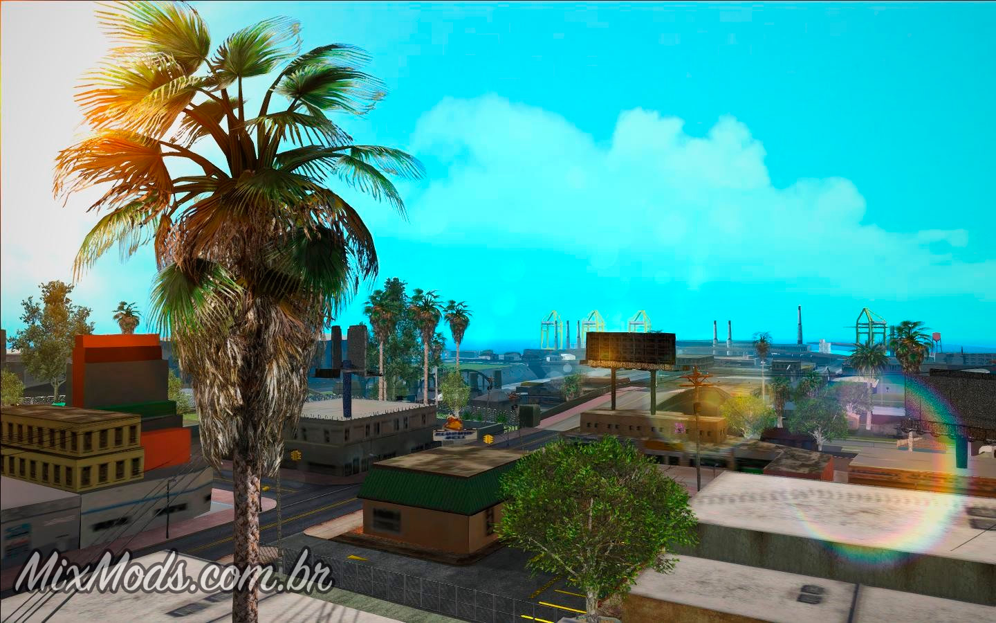 GTA San Andreas Skybox In The Definitive Edition For Android