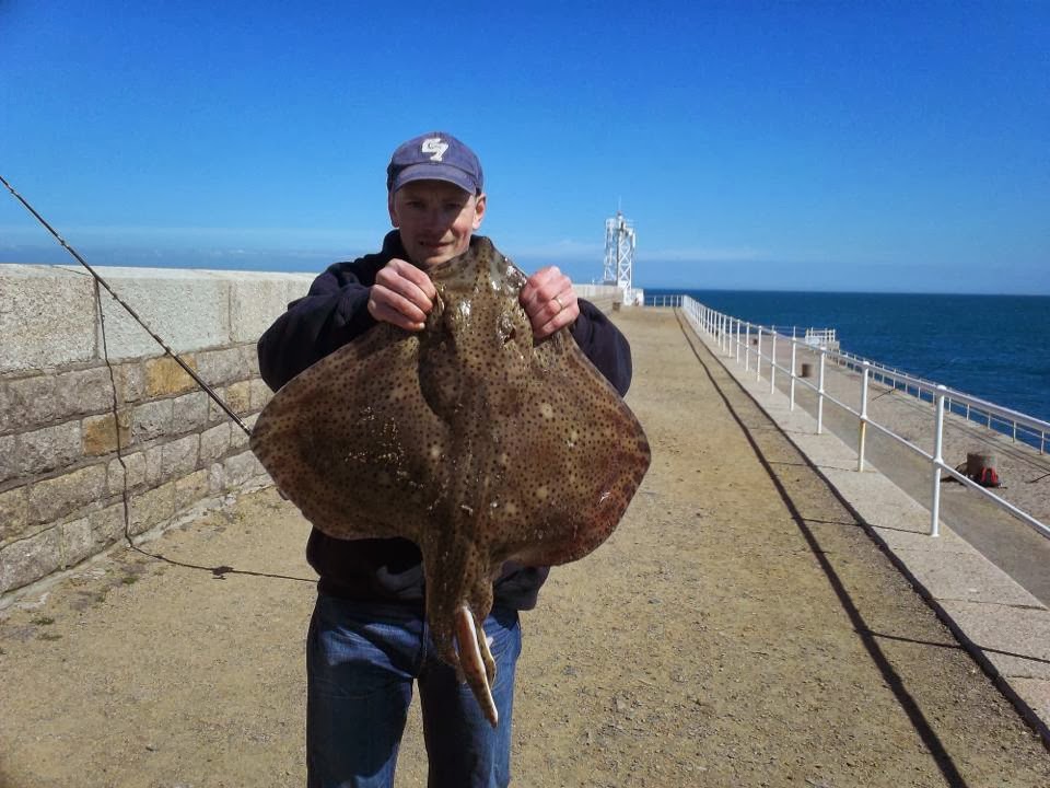 Fishing Jersey Channel Islands St Catherine's Breakwater Fishing Guide