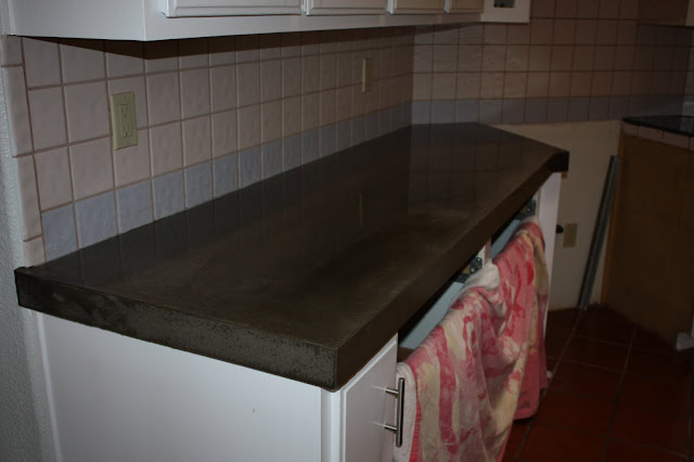 ... 200 for a new countertop!! Then we had the ugly backsplash, remember