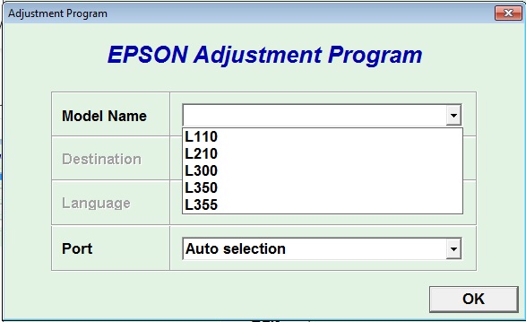 Resetter Epson L110 L220 L300 L350 L355 - Hadian Blog