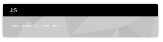 JS Example JS Example