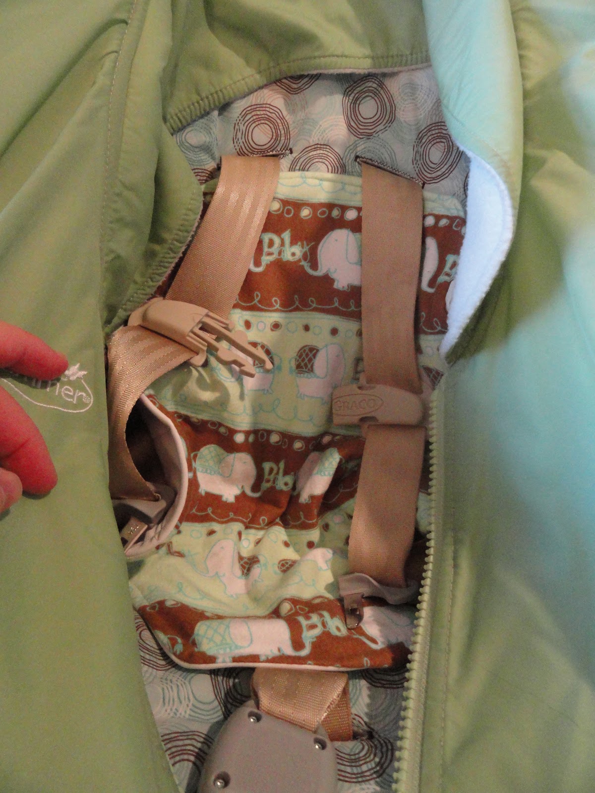 Car Seat Piddle Pad DIY Danielle