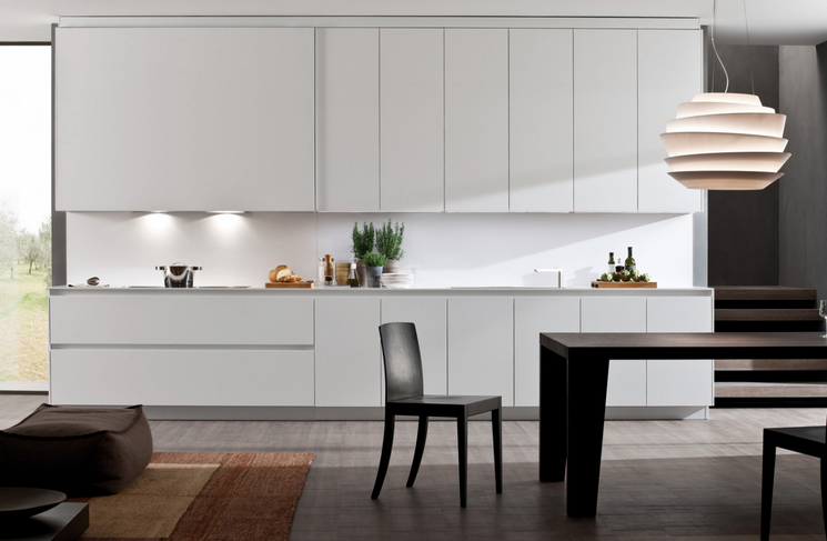 Cocinas lineales: para gustos exigentes - Cocinas con estilo