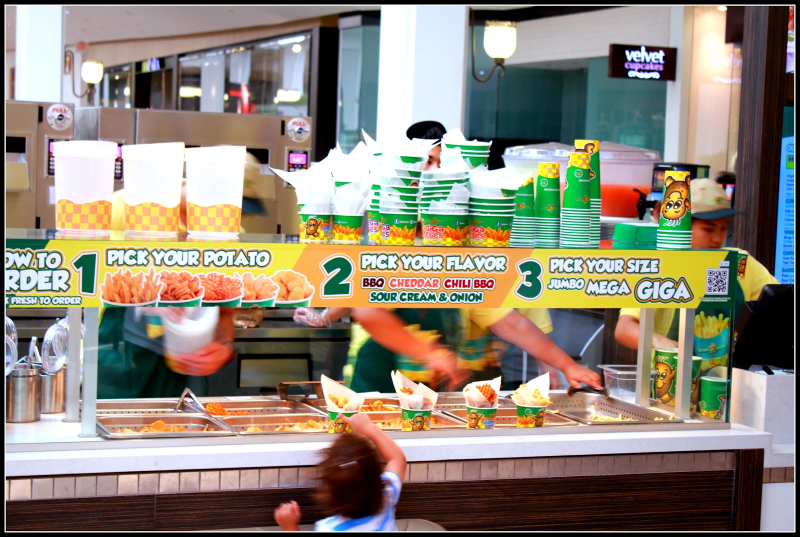 Potato Corner USA Potato Corner's Grand Opening at Westfield Fashion