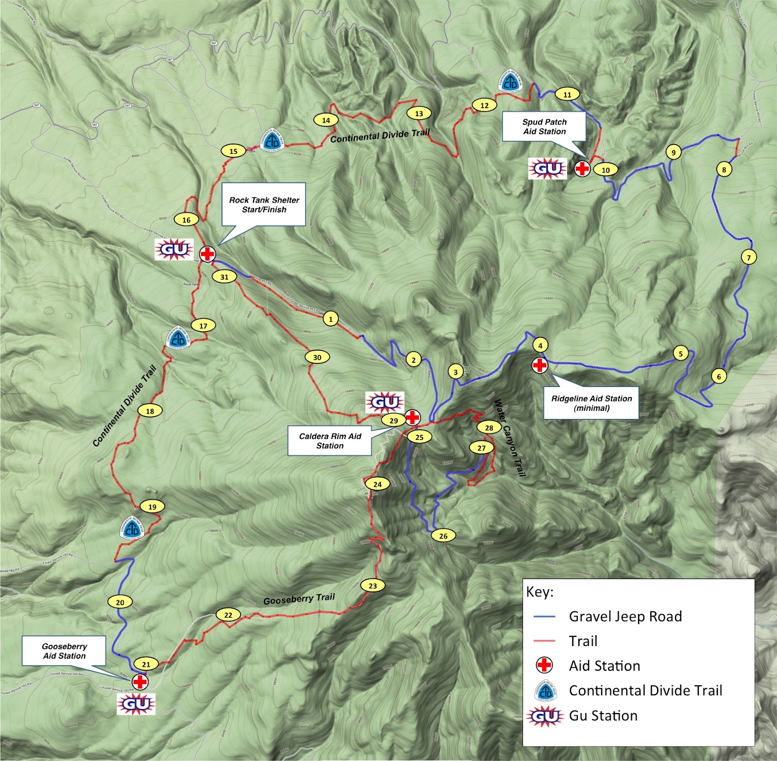 Granny Nanny and the Old Goat 2012 Mt. Taylor 50K