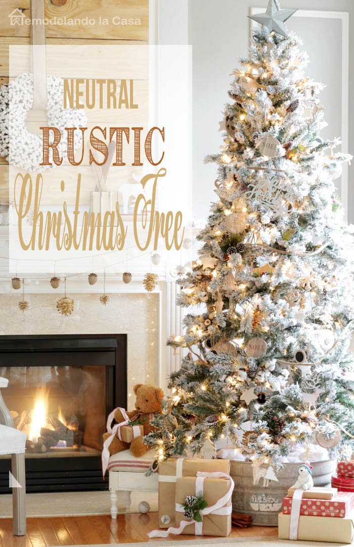 natural rustic christmas tree remodelando la casa natural rustic christmas tree remodelando la casa