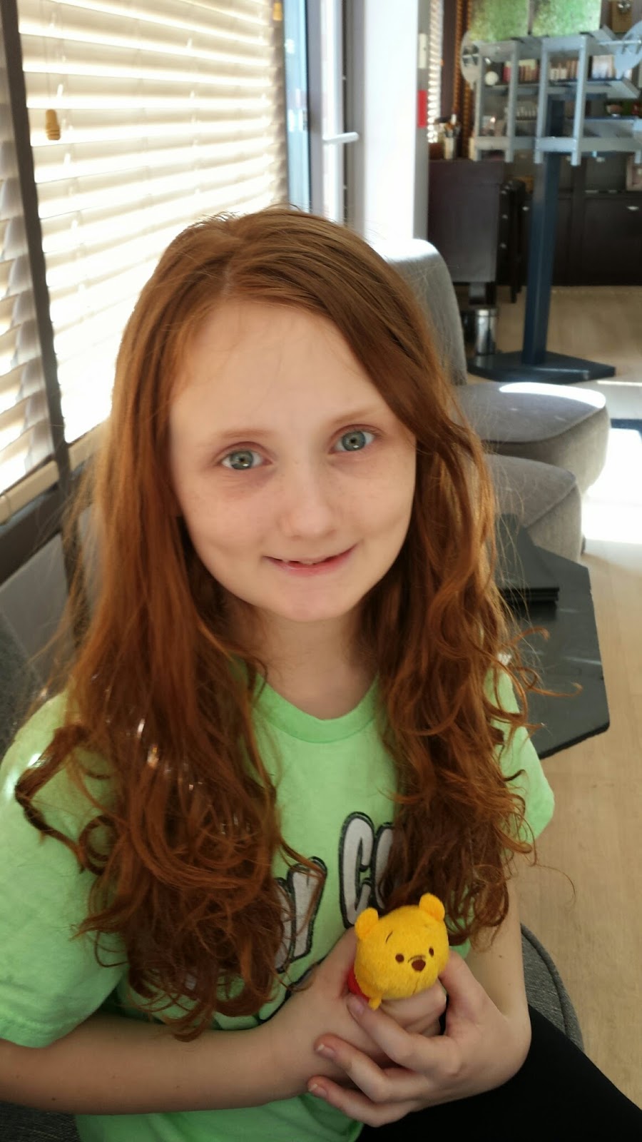 Van Gheem Family: 1st post Chemo Hair Cut