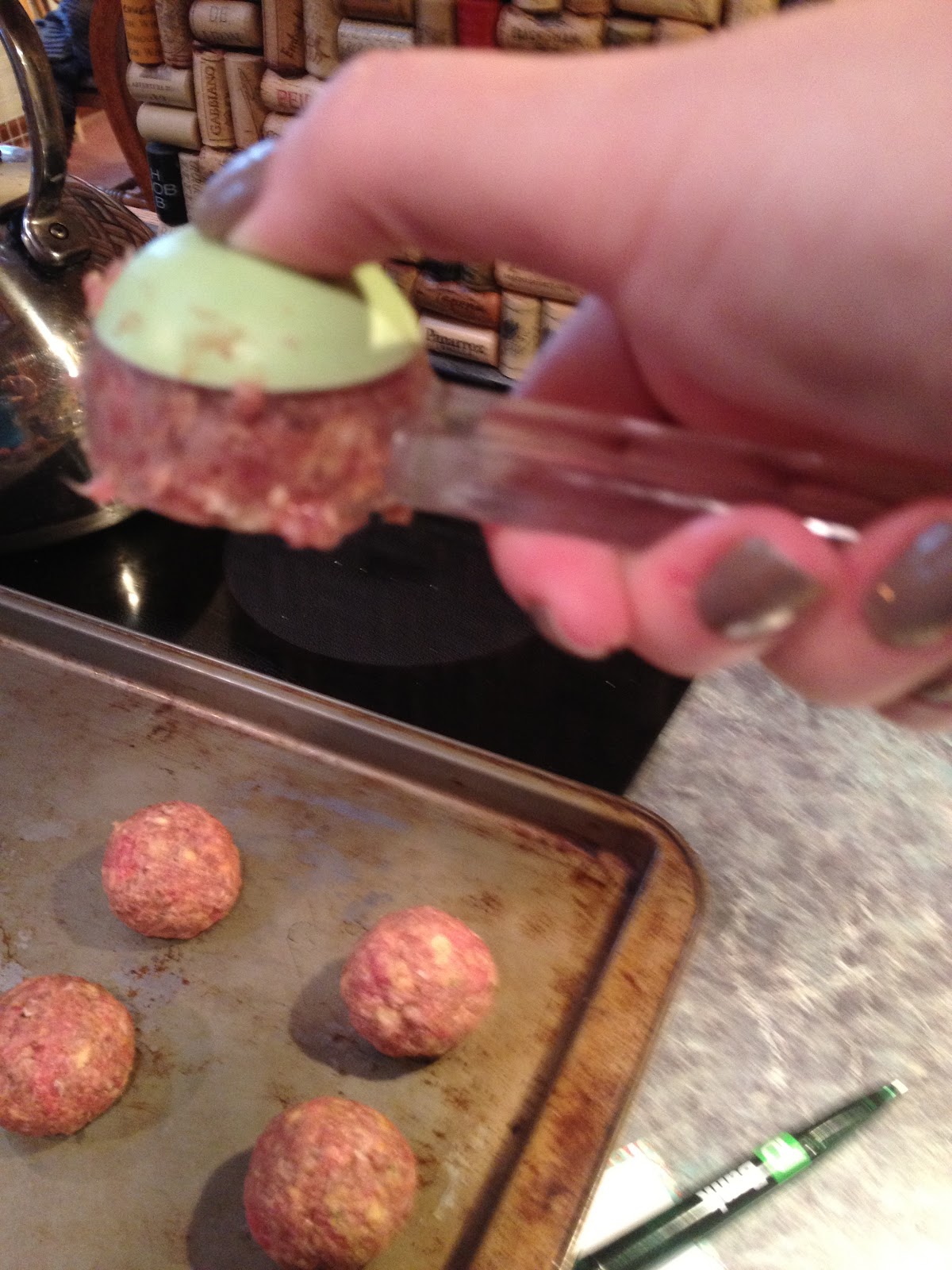 Rhinestoned Adventures Meatball Mania!