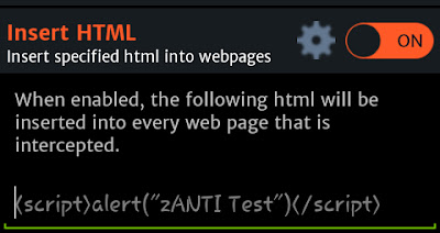 Insertar HTML especificado en páginas web