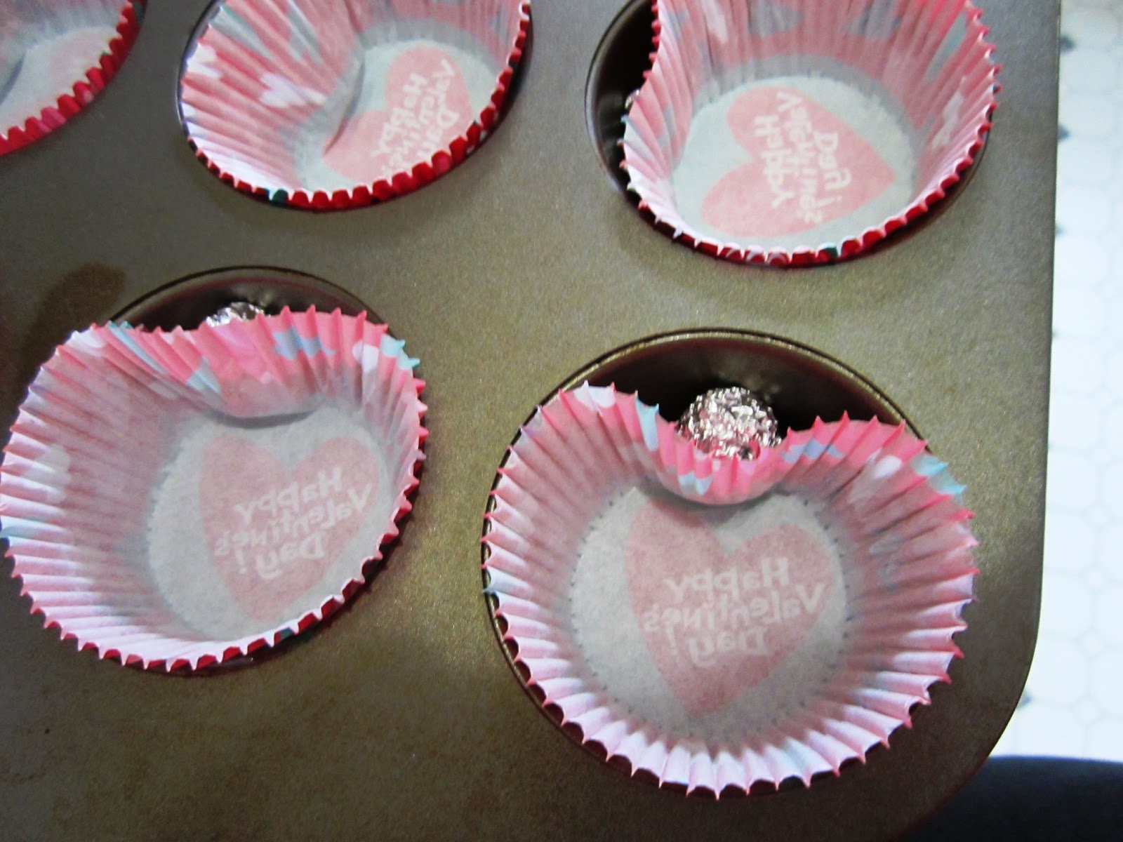 PinsterSisters Heart Shaped Cupcakes