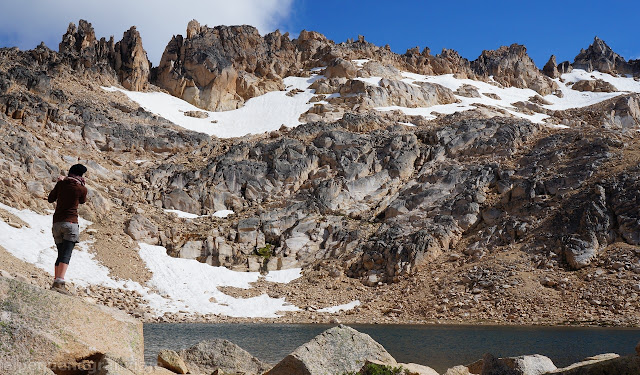 refugio frey, laguna schmoll, trekking San martin, cerro catedral