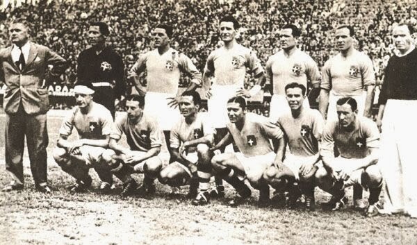 Sin borceguíes no hay fútbol EspañaItalia 1934