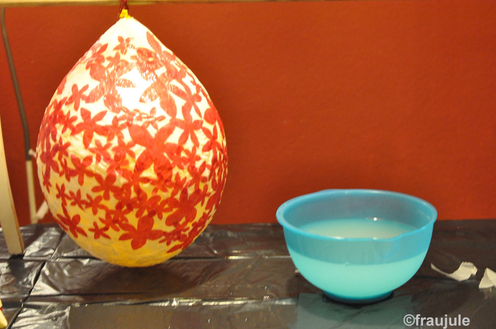 Lampe basteln – astric