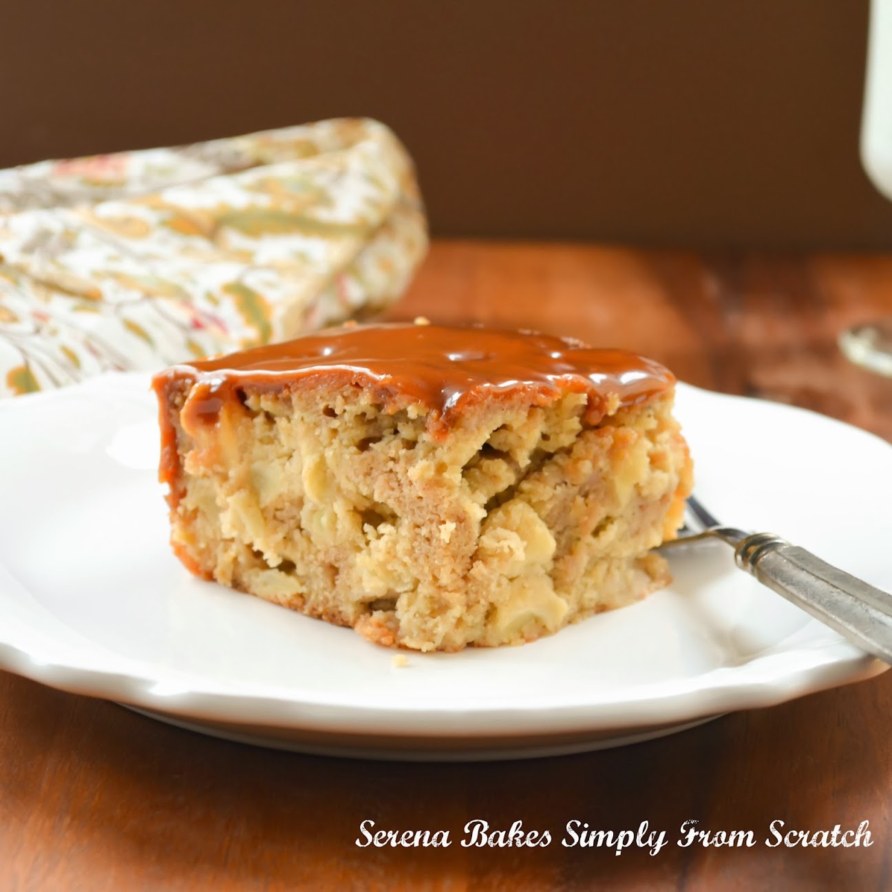 Caramel Apple Cake Serena Bakes Simply From Scratch