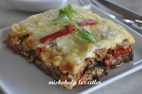 miskokulu lezzetler: Beşamel Soslu Patlıcan Musakka