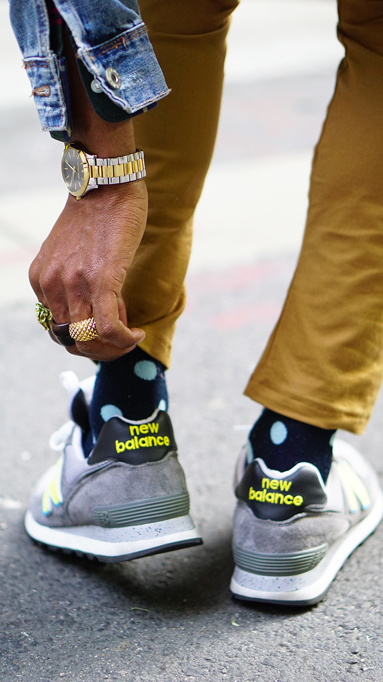stylish new balance sneakers