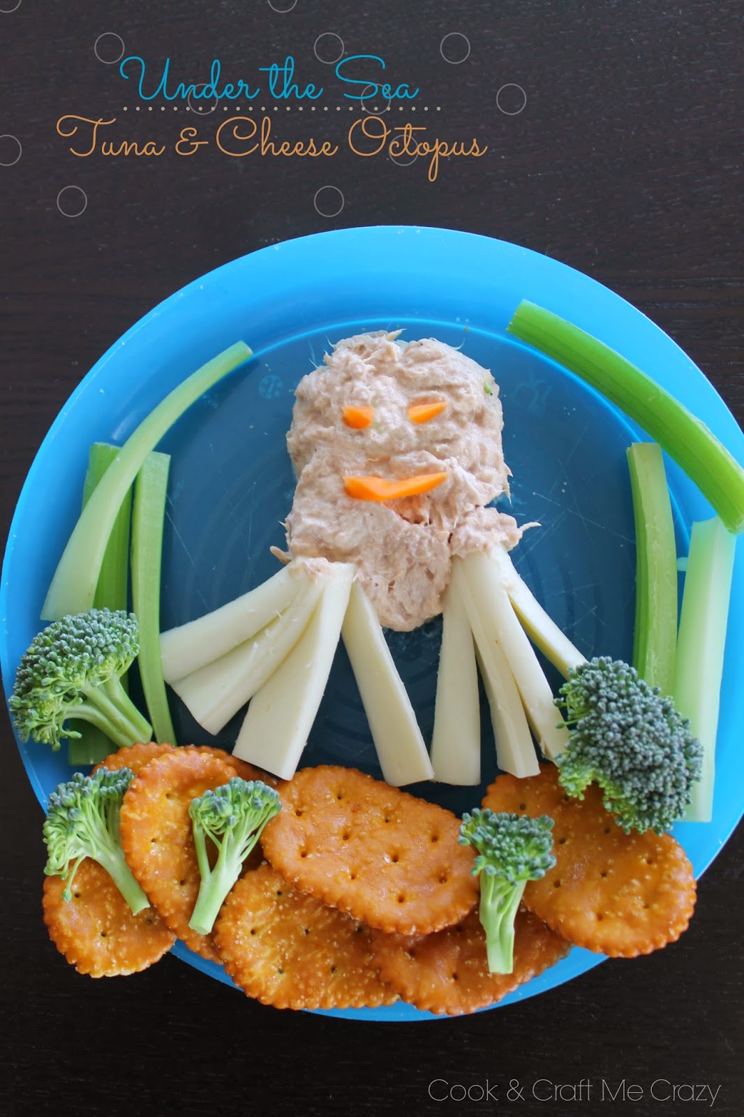 Cook and Craft Me Crazy Under the Sea Tuna & Cheese Octopus