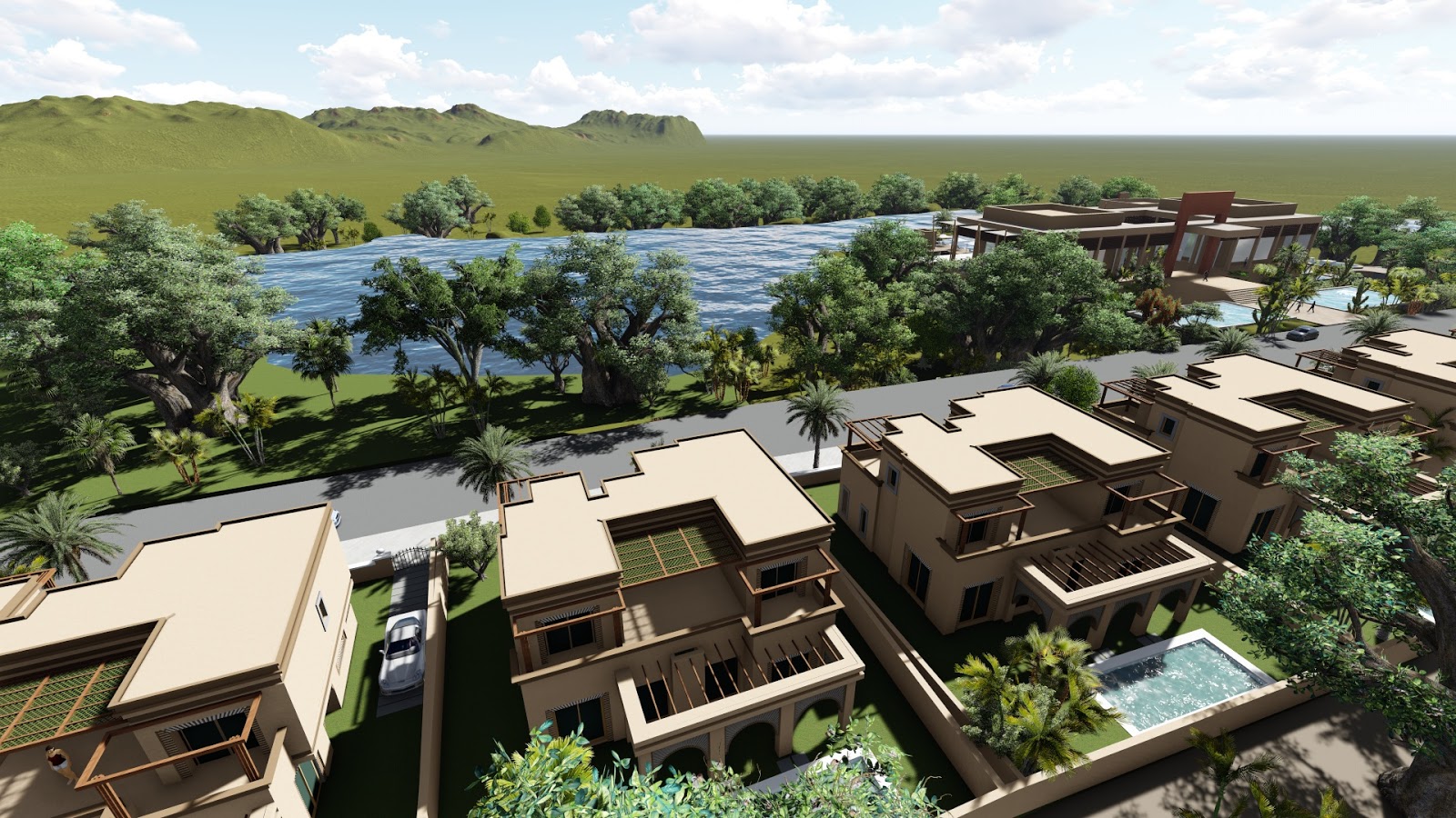 greenvalleyuae فلل مراكش / villas and apartments for sale in morocco