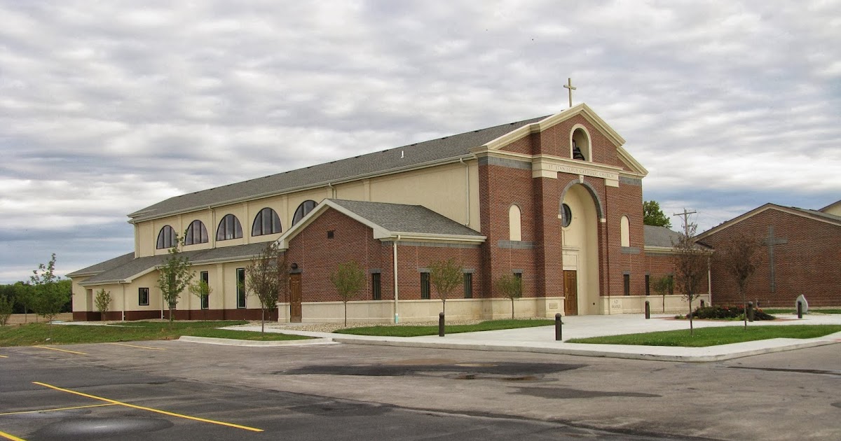 Photos of Rossville and Rossville Alumni New Catholic Church in Rossville