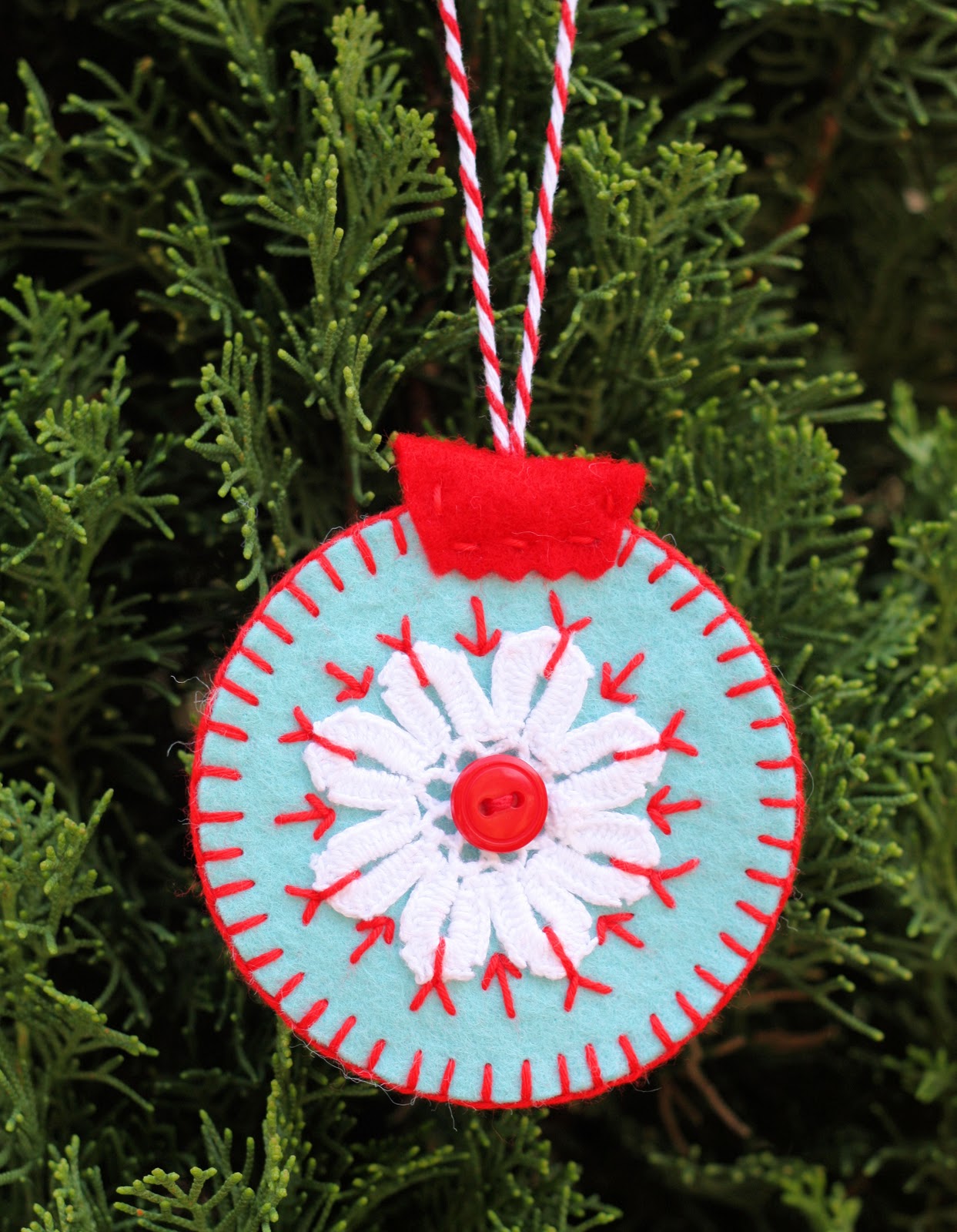 Homemade Christmas Ornaments - A Spoonful of Sugar