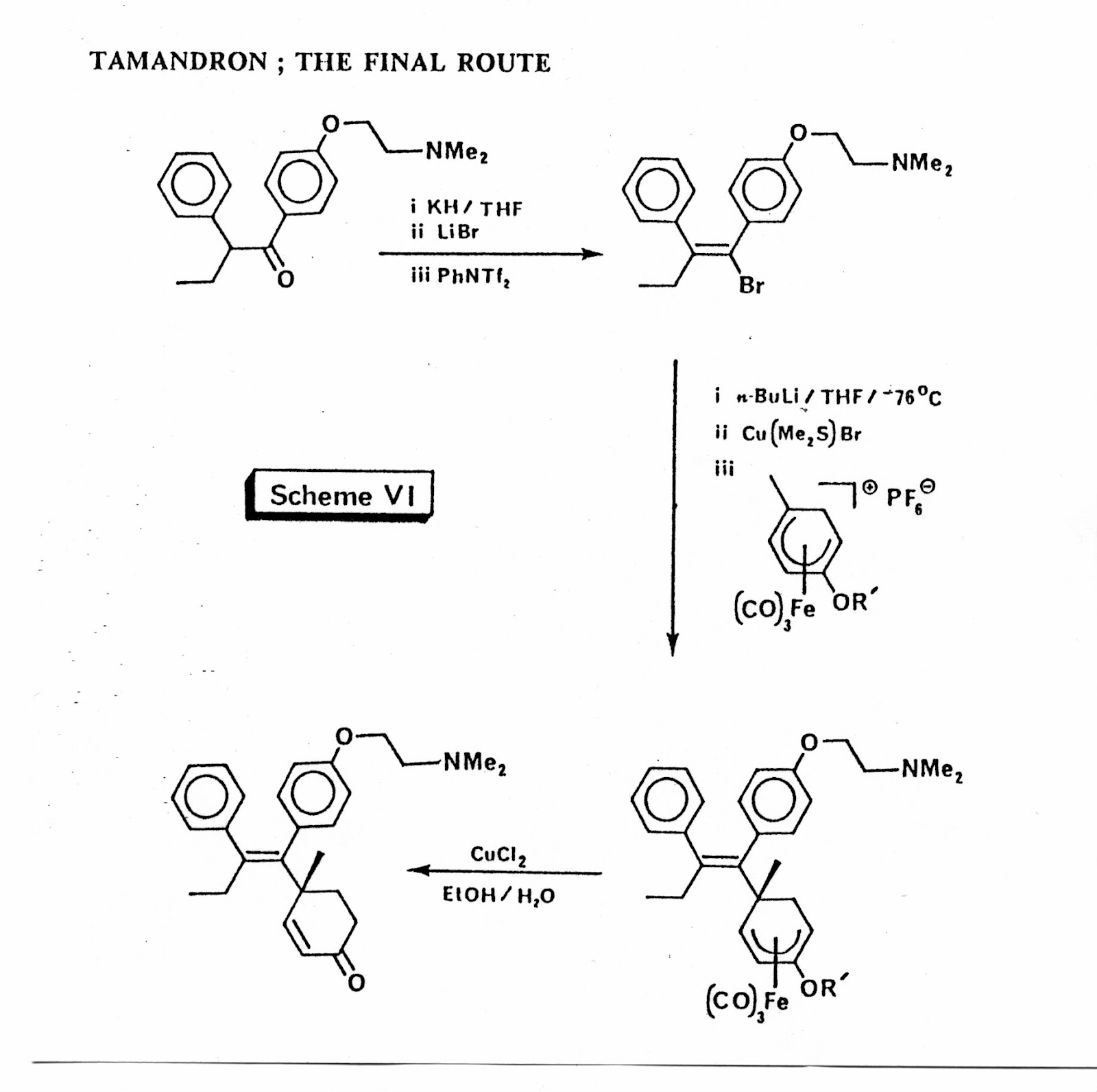 Synthesis Of Tamoxifen