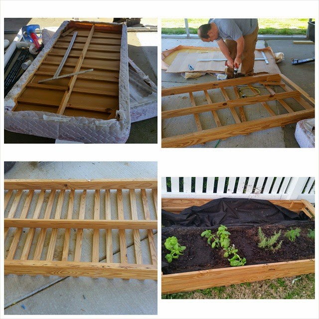 Best5Zach Outdoors How to Build a raised Herb Garden from Repurposed