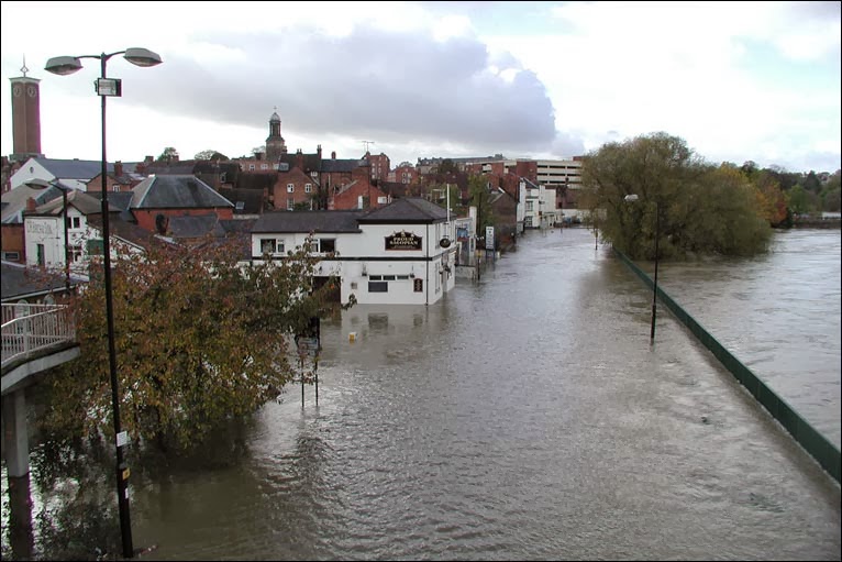 Green Achiever Flooding in Shrewsbury