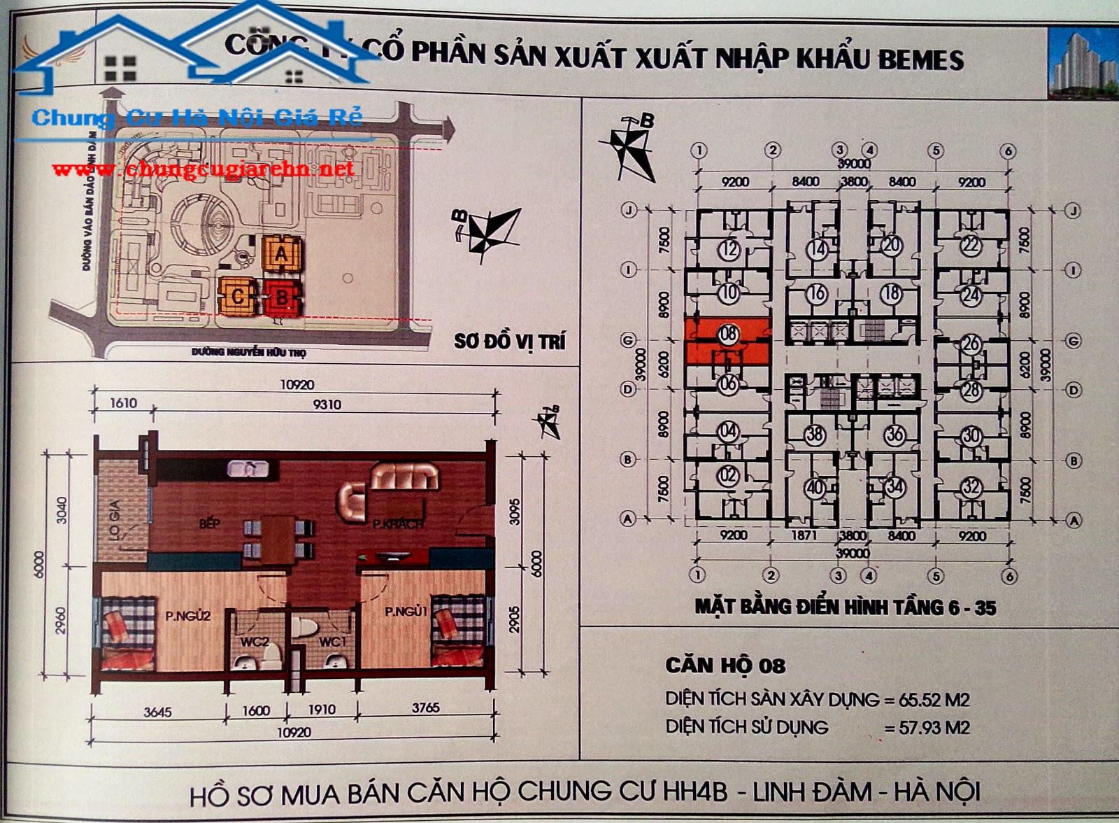 MẶT BẰNG CĂN HỘ CHUNG CƯ HH4 LINH ĐÀM MẶT BẰNG CĂN HỘ CHUNG CƯ HH4 LINH ĐÀM